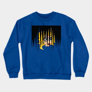 retro. alice ceme back from wonder land. Crewneck Sweatshirt